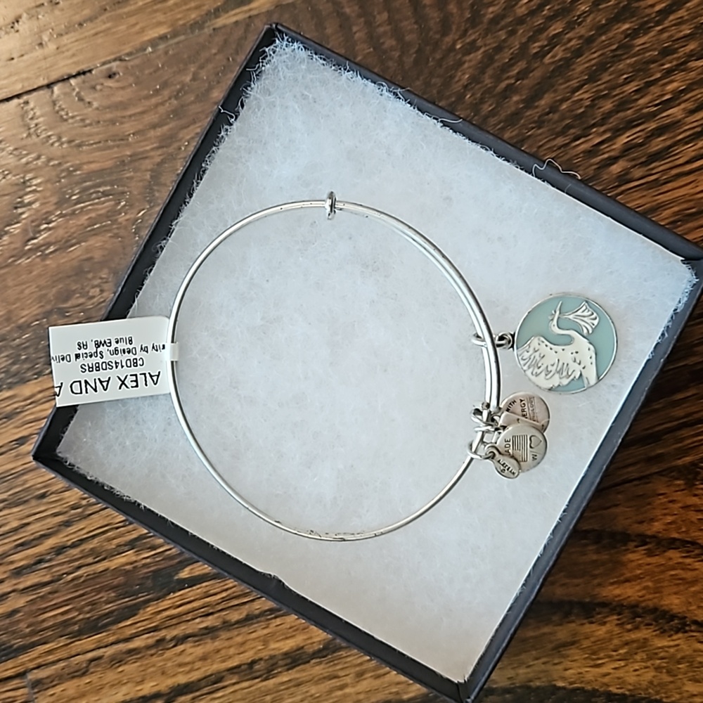 Alex and Ani New Baby Bangle Bracelet Charm